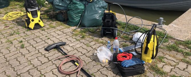 First Field Work Days in Väinameri for Project COREEL, 04.08.2025 (Photo: © M. Press)